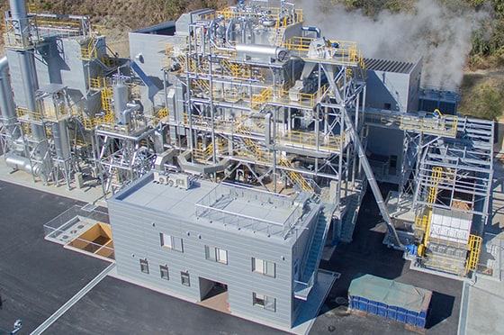 写真:クリーンエナジー奈良 吉野発電所